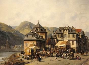 European city landscape, street landsacpe, construction, frontstore, building and architecture. 268, unknow artist